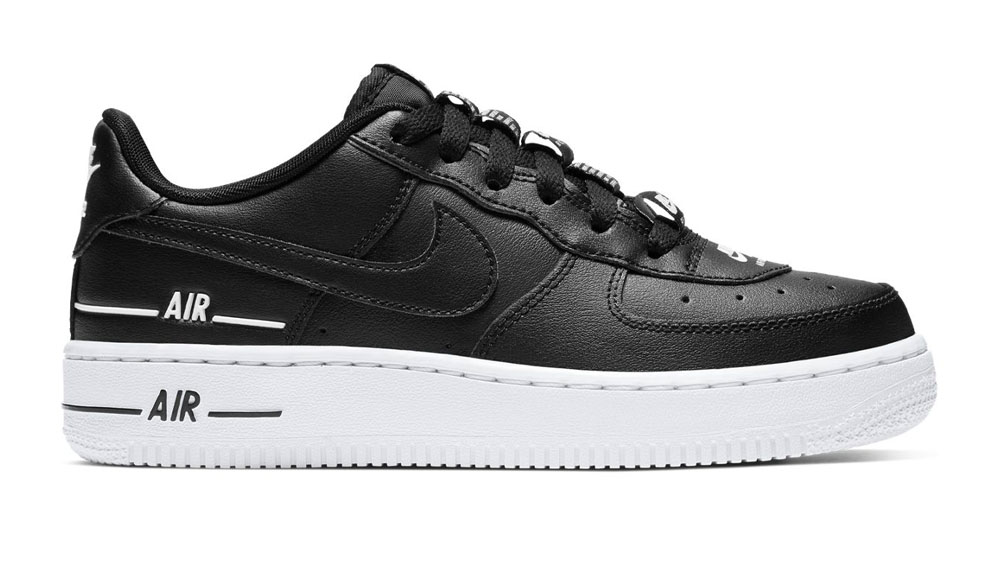 _0007_Nike Air Force 1 Black White