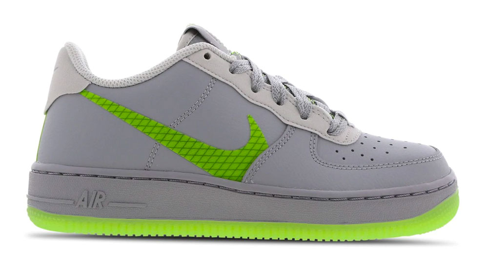 _0009_Nike Air Force 1 Grey Volt