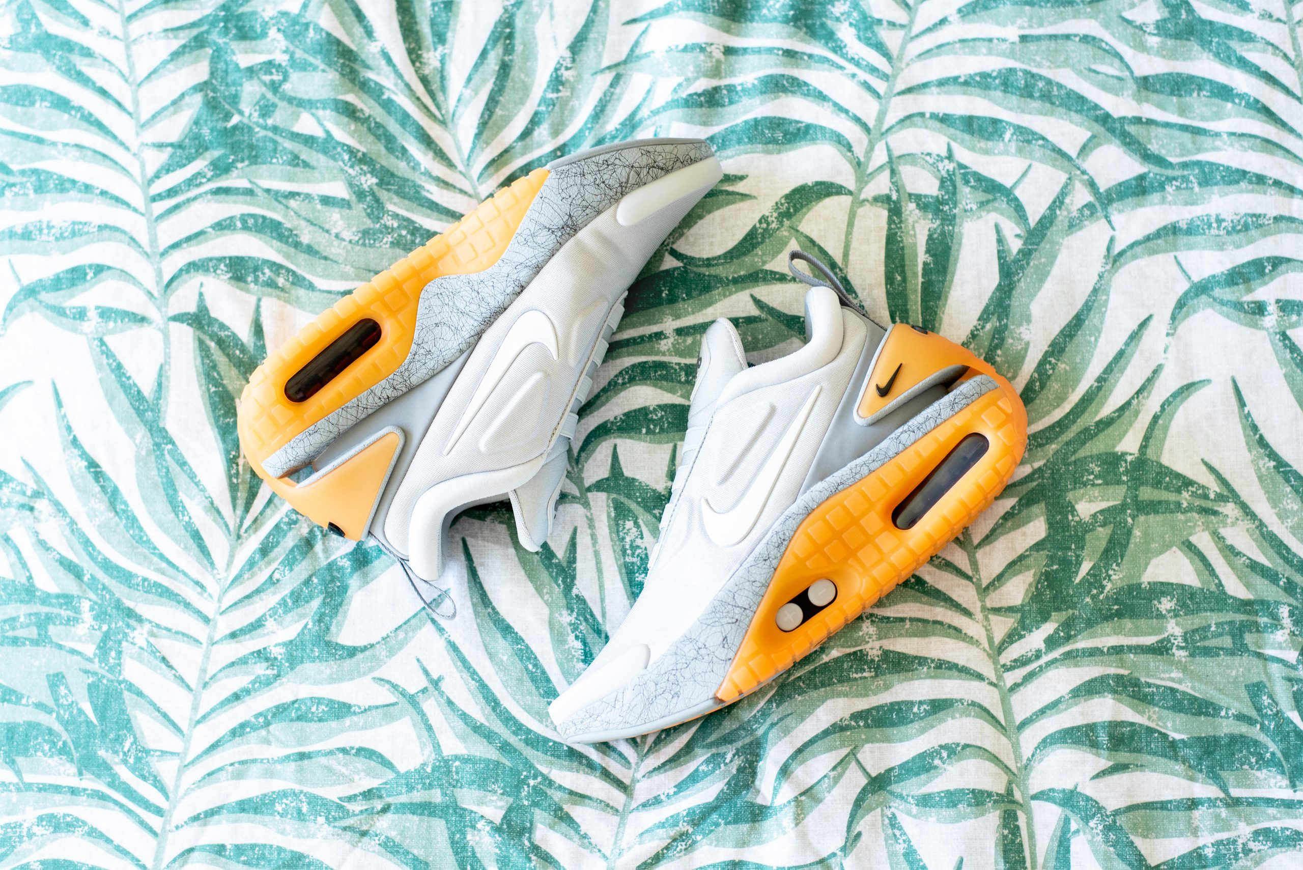 nike auto adapt max on feet