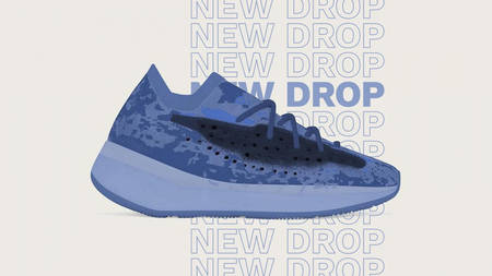 The Yeezy Boost 380 Surfaces in a Bold Blue Hue