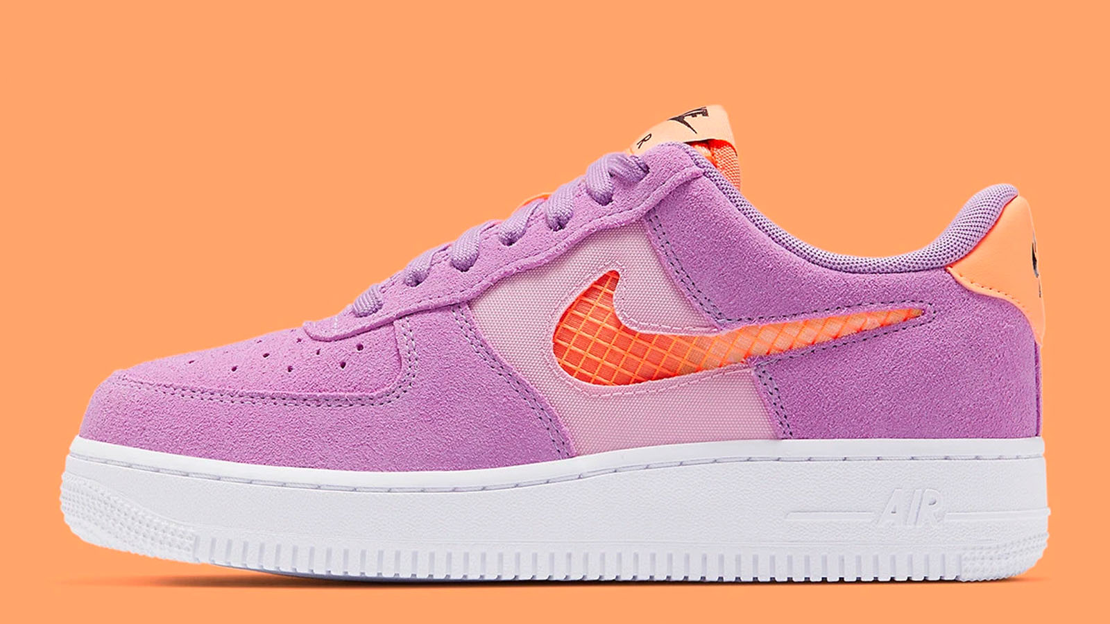 AF1 purple peach
