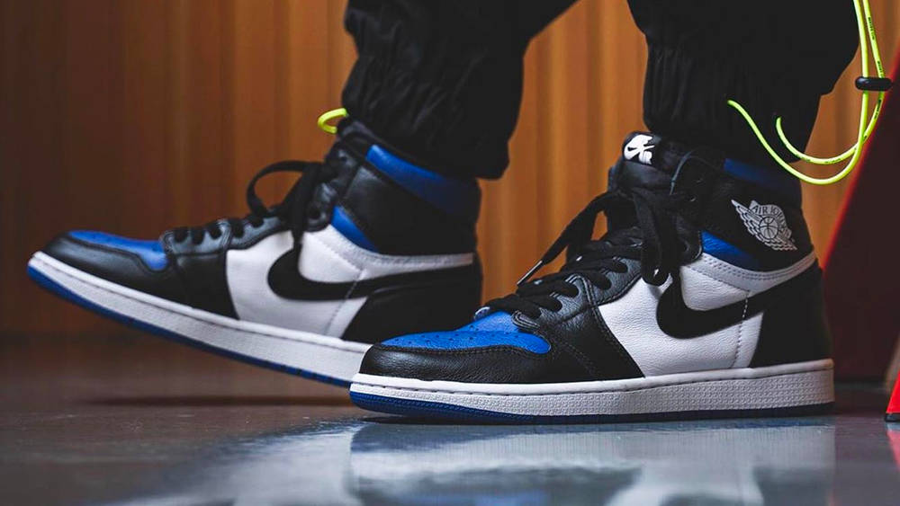 Image via repgod888 Air Jordan 1 High OG "Game Royal Toe"