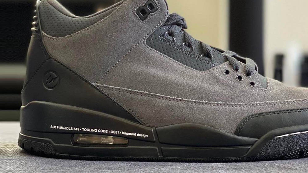 fragment design x Air Jordan 3 "The Ten"