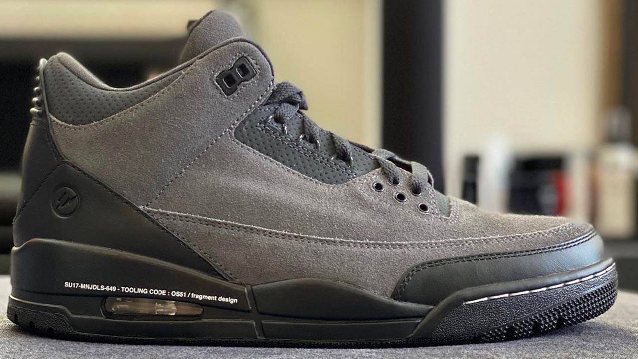fragment design x Air Jordan 3 "The Ten"