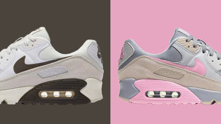 The Brand New Nike Air Max 90 "Baroque Brown" & "Pink" Are Now Just £87! The Brand New Nike Air Max 90 "Baroque Brown" & "Pink" Are Now Just £87!