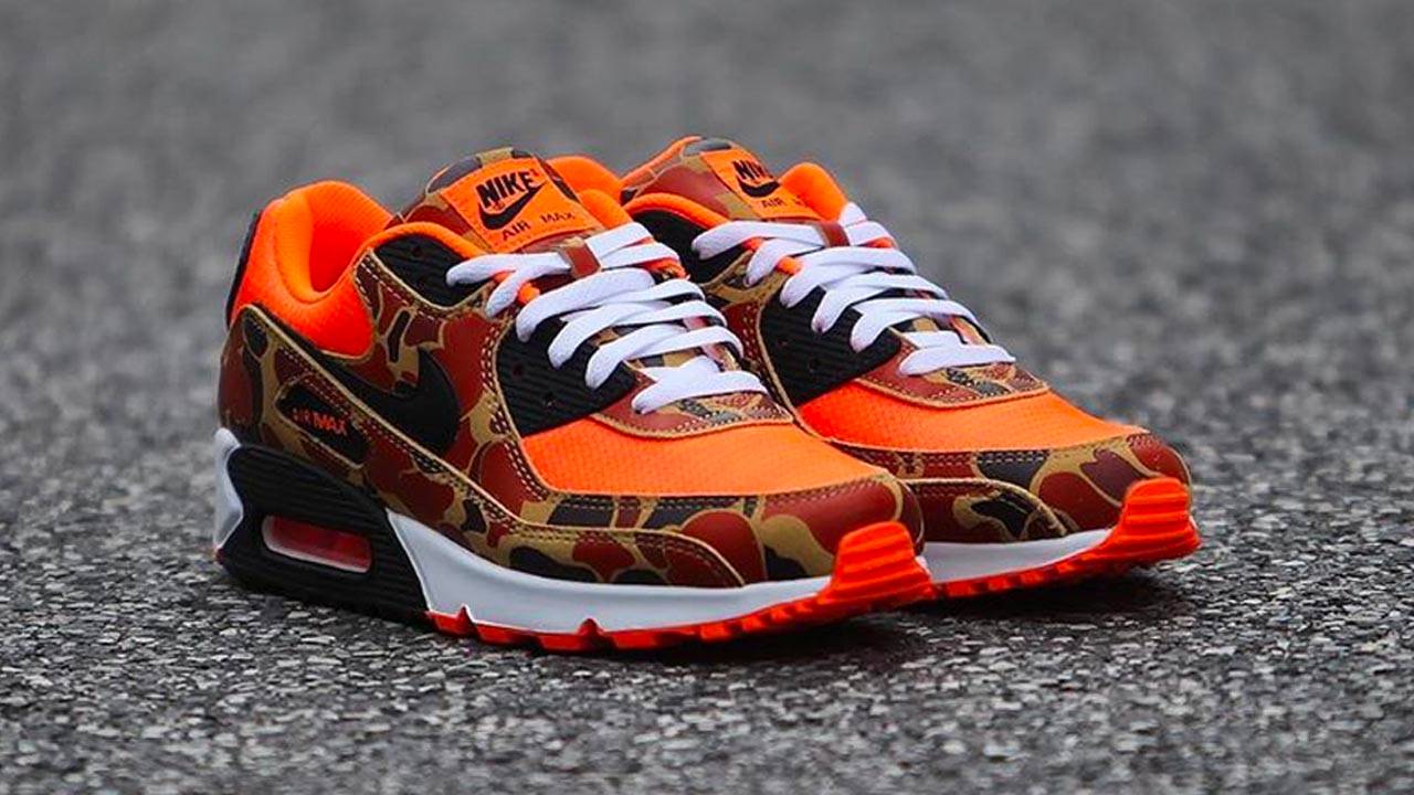 Nike Air Max 90 "Orange Duck Camo"