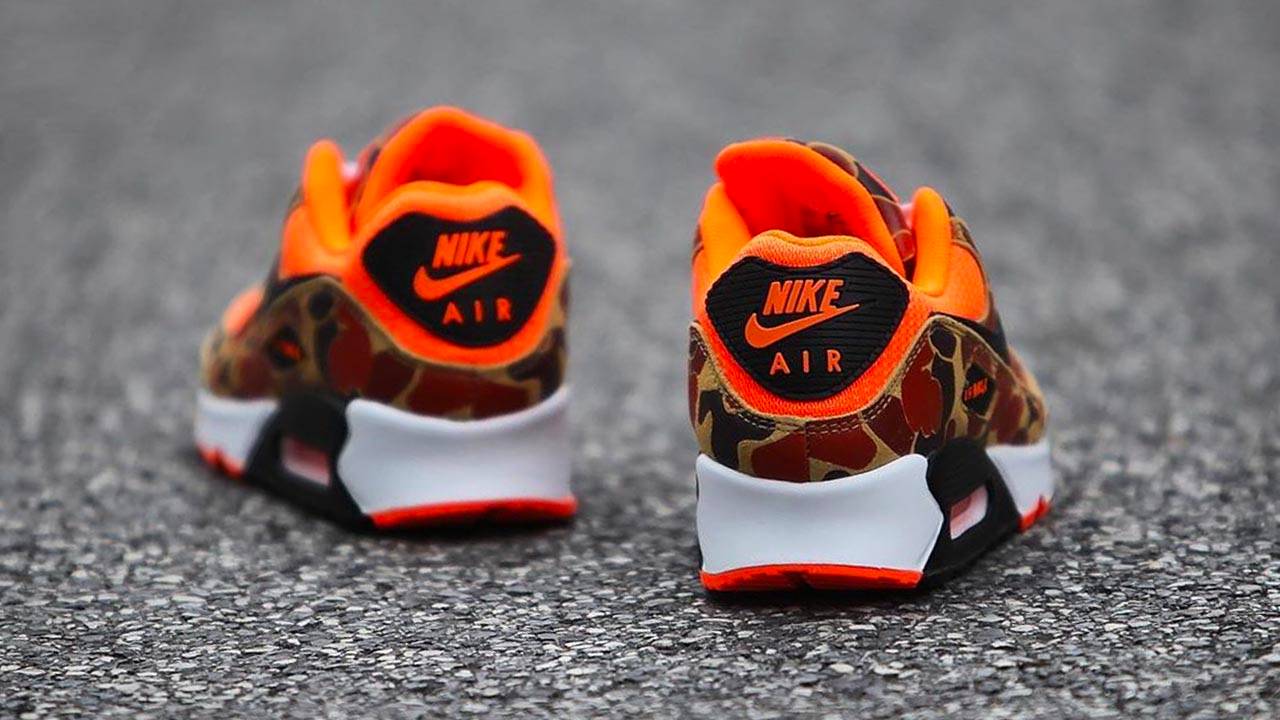 orange duck camo air max 90 release date