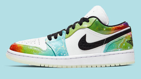 Catch A Closer Look At The Space-Inspired Air Jordan 1 Low 'Galaxy' Catch A Closer Look At The Space-Inspired Air Jordan 1 Low 'Galaxy'