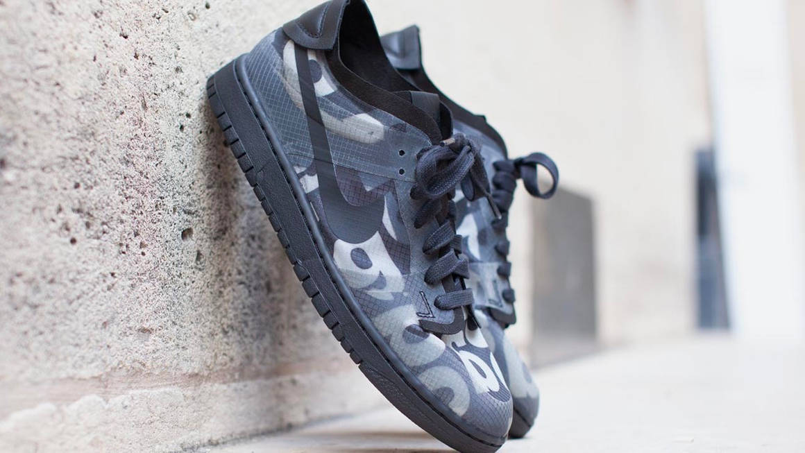 comme des garçons x nike dunk low