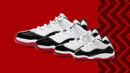 The Nike Air Jordan 11 Low "Concord Bred" is Set to Drop in a Family Size-Run