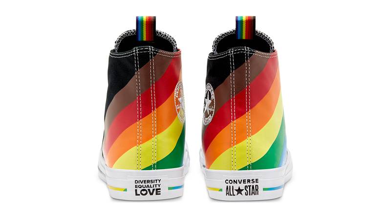 Converse Chuck Taylor All Star Hi Pride 2020 Black Back