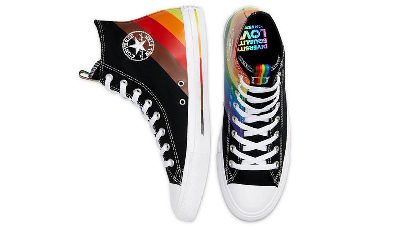 Converse Chuck Taylor All Star Hi Pride 2020 Black Middle