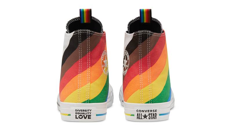Converse Chuck Taylor All Star Hi Pride 2020 White Back