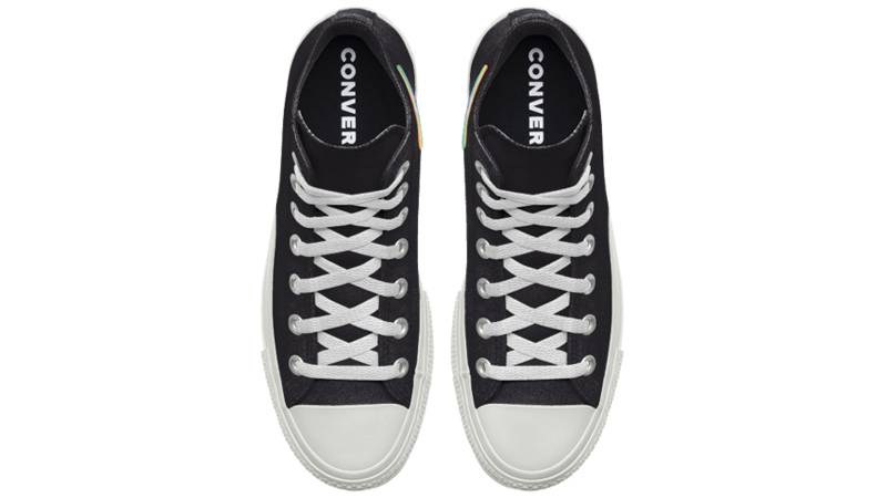 Converse Chuck Taylor All Star Platform Pride 2020 Black Middle