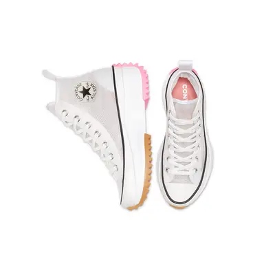 converse chuck taylor all star twisted upper Hike Hi White Electric Blush Middle