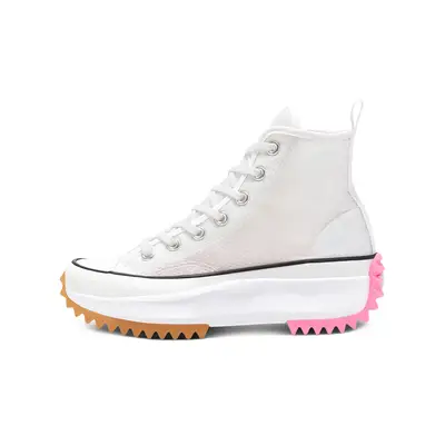 converse chuck taylor all star twisted upper Hike Hi White Electric Blush