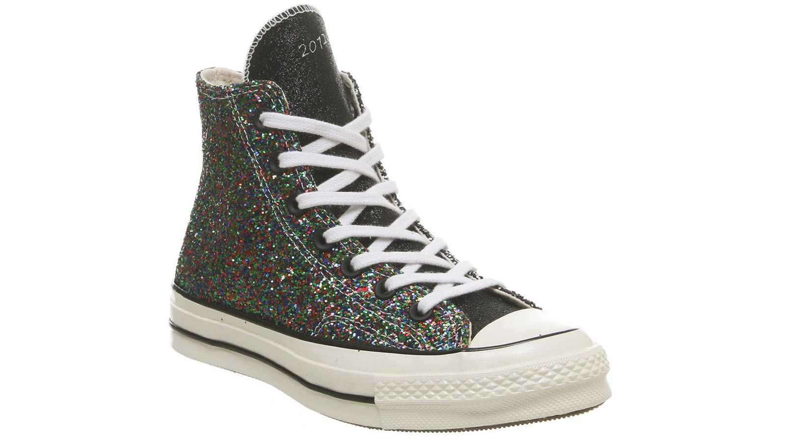 Converse hi top glitter