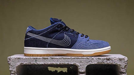 Up Close With the Nike SB Dunk Low "Denim Gum" Up Close With the Nike SB Dunk Low "Denim Gum"