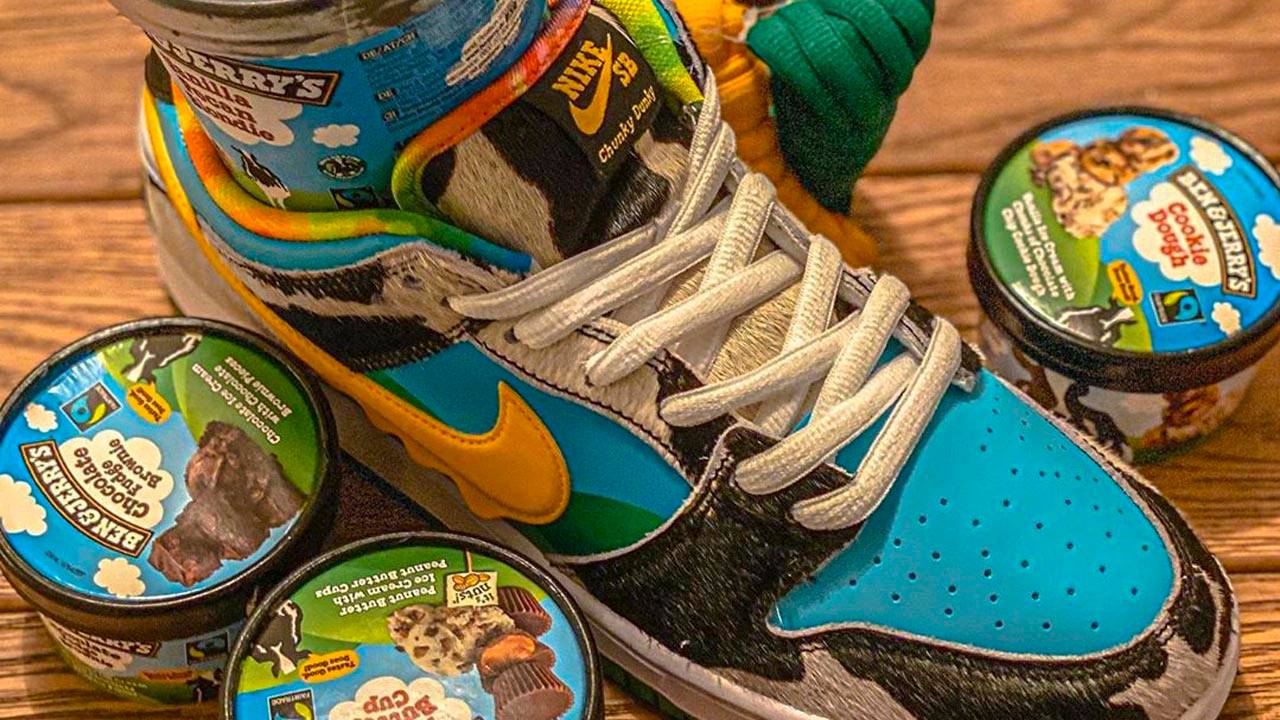 Ben & Jerry's x Nike SB Dunk Low "Chunky Dunky"