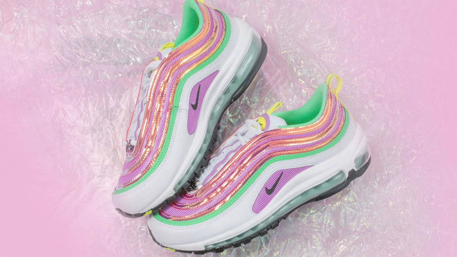 Glossy pink air max 97