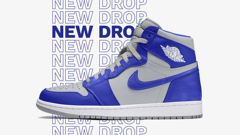 Image via zsneakerheadz Air Jordan 1 Retro High OG "Hyper Royal"