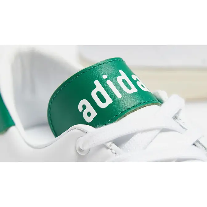 Human Made x adidas Stan Smith White Green Closeup