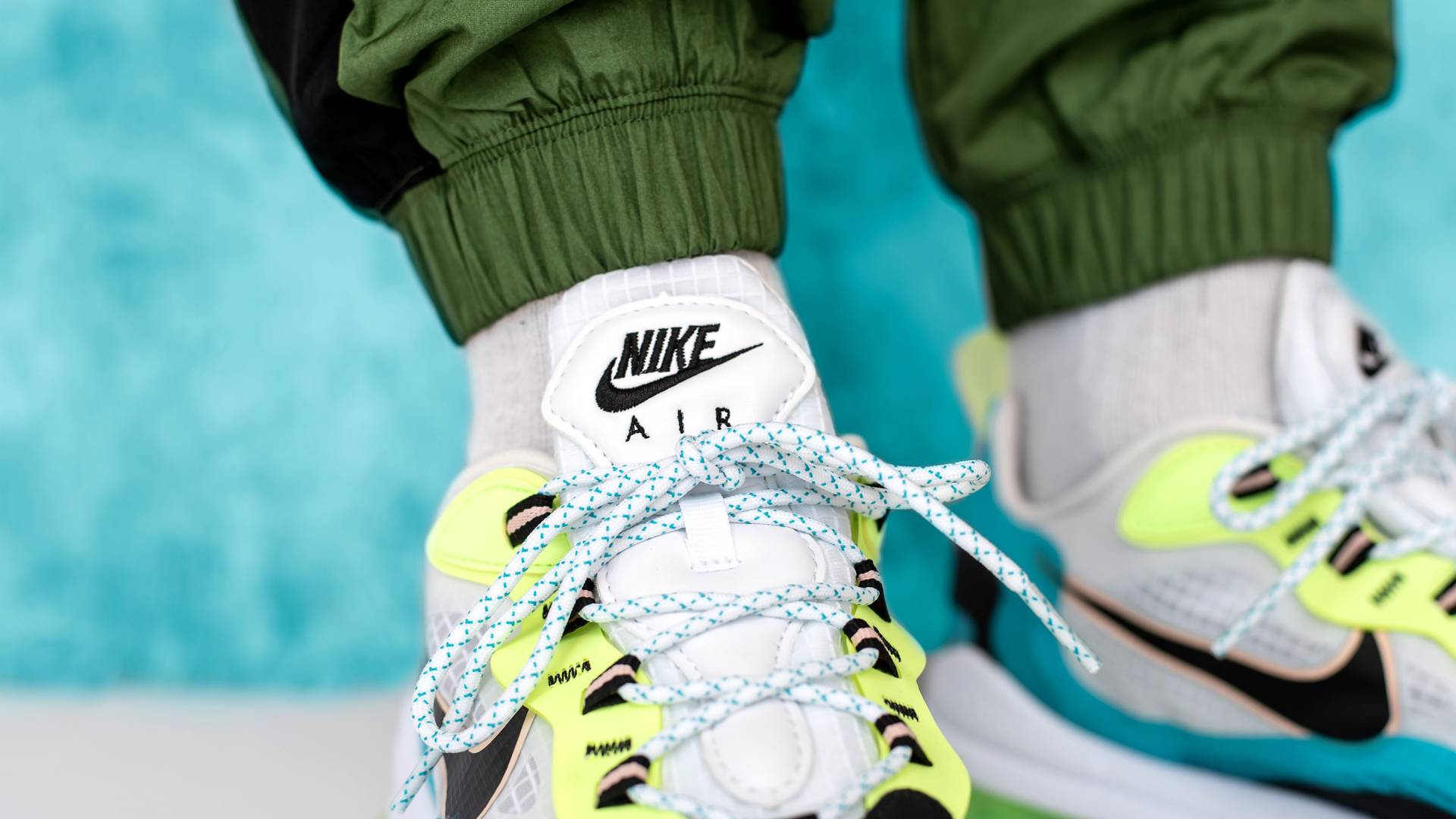 Take An On Foot Look At The Nike Air Max 270 React Oracle Aqua The Sole Supplier