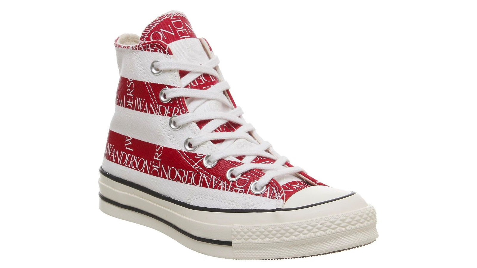 JW anderson converse red white