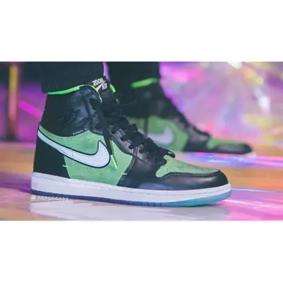 Jordan 1 High Zoom Rage Green | Where To Buy | CK6637-002 | The ...