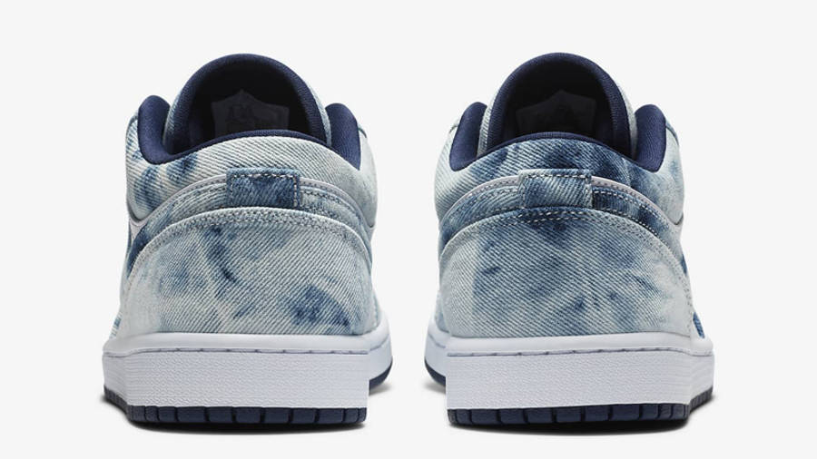 washed denim jordan 1 low