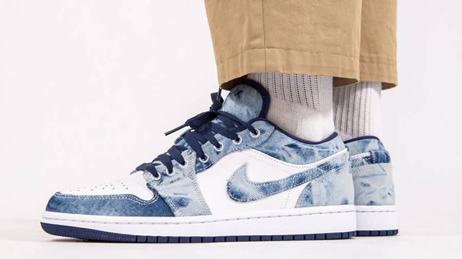 Jordan 1 Low Washed Denim Where To Buy Cz8455 100 The Sole Supplier