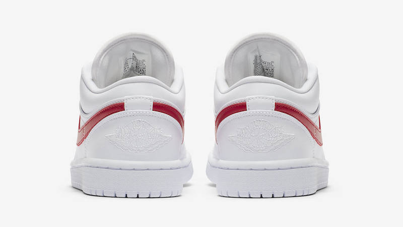 Jordan 1 Low White University Red