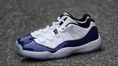 Jordan 11 Low Concord On Ground Side Top