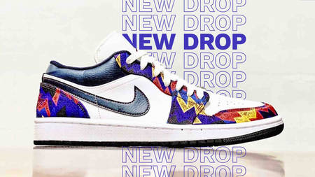 The Air Jordan 1 Low "Sweater" is Inspired by a Vintage Super Bowl Ad