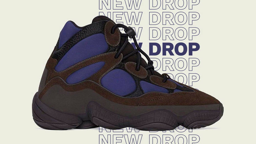 Image via adidas Yeezy 500 High "Tyrian"