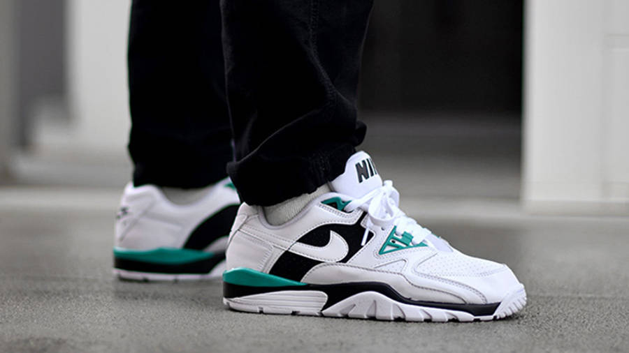 Nike Air Cross Trainer 3 Low White Neptune Green | Where To Buy |  CJ8172-101 | The Sole Supplier