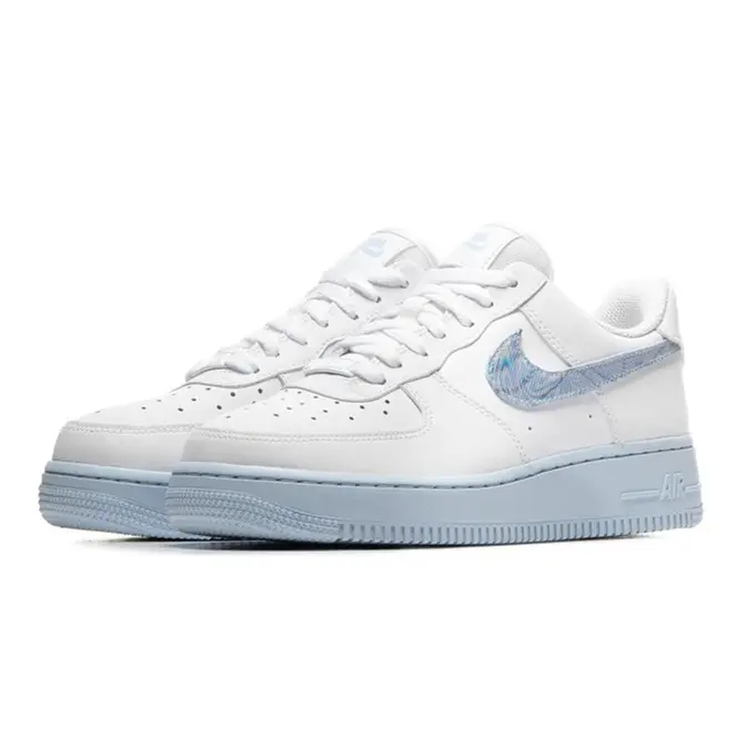 Nike Air Force 1 07 LV8 White Hydrogen Blue | Where To Buy | CZ0377-100 ...