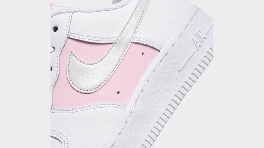 nike air force 1 07 premium white pink foam