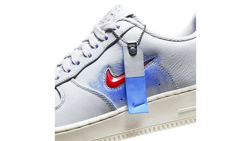 Nike Air Force 1 Low Rub-Away Grey closeup