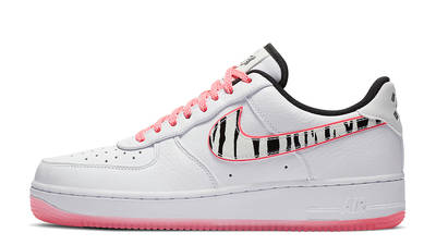 pink zebra air force 1