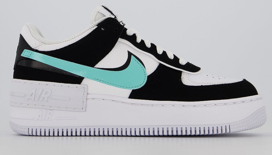 Nike Air Force 1 Shadow White Aurora Green