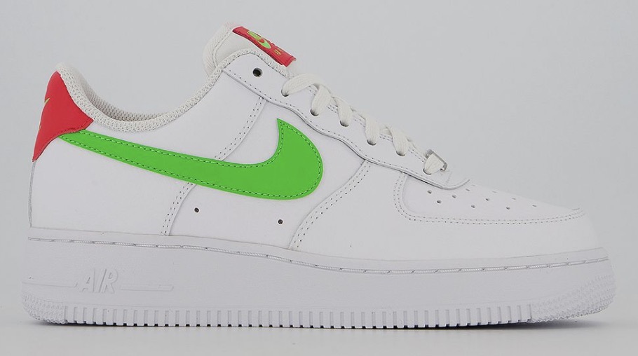 Nike Air Force 1 White Green Strike