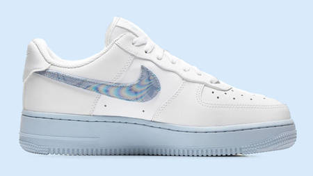 Pastel Blue Hues & Iridescent Swooshes Brighten Up This Air Force 1 Pastel Blue Hues & Iridescent Swooshes Brighten Up This Air Force 1