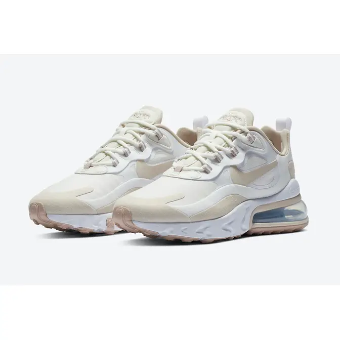 Beige air max 270 react hotsell