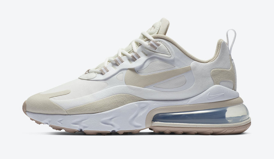 Nike Air Max 270 React Summit White Brown
