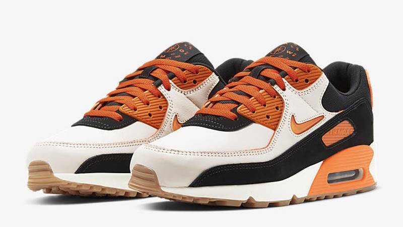 orange air max 90s