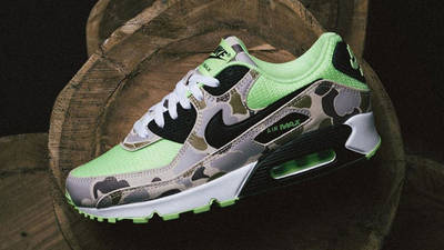 green camo nike air max