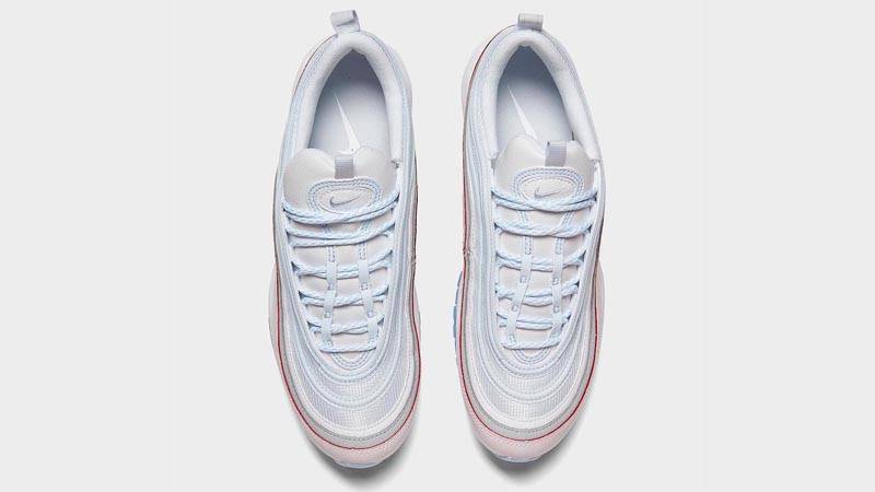 Nike Air Max 97 DIY Flare White Football Grey Middle