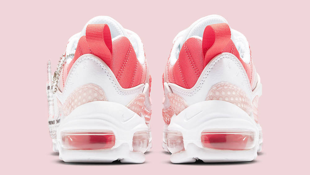 Nike Air Max 98 Bubble Pack Track Red White Heel Nike Air Max 98 Bubble Pack Track Red White Heel