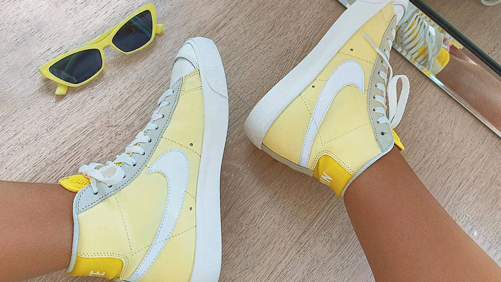 Nike Blazer Mid ’77 Yellow White